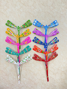 Jouet d'équilibre libellule en bambou fait main Glory pour enfants, idéal pour les jeux et activités de plein air - Product Image 4