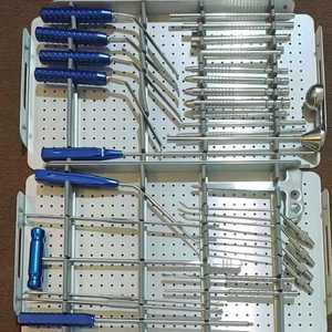 Juego de Instrumentos para Cirugía de Columna Vertebral con Endoscopia Unilateral Biportal (UBE) de Azicon, Pinzas de Descompresión Espinal Mínimamente Invasivas - Product Image 5