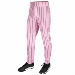 Pantalon de sport pour homme, marron uni, coupe ajustée, fermeture éclair, 100% polyester, protection UV, séchage rapide, respirant, hiver - Product Image 5