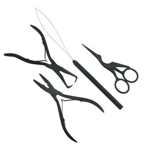 Kit de Herramientas para Extensiones de Cabello ZARNAB SURGICAL, Tijeras de Acero Inoxidable, Juego de Pinzas, Herramientas de Inicio para Uso Doméstico, Herramientas de Remoción - Product Image 1