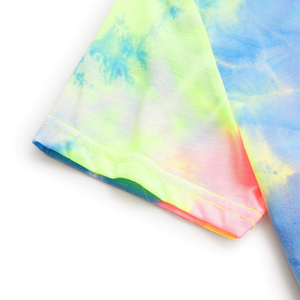 Camisetas de Hombre Tie Dye Coloridas y Cómodas 2026, Casuales, 200 Gramos, Transpirables, Diseño en Blanco, Moda Urbana Moderna, OEM - Product Image 5