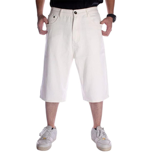 Pantalones Cortos Vaqueros con Logotipo Personalizado, Lavado Ácido, Estilo Urbano, Corte Holgado, Vintage, para Hombre y Mujer, Proveedor - Product Image 1