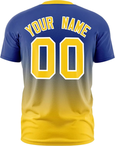 Camiseta de Fútbol Personalizada - Camisetas Transpirables Antibacterianas de Alta Calidad 100% Poliéster, Entrega Rápida para Equipos y Clubes - Product Image 3