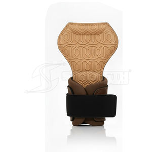 Poignées de musculation de qualité supérieure, confortables, en cuir, pour l'entraînement de force et l'utilisation en salle de sport - Product Image 2