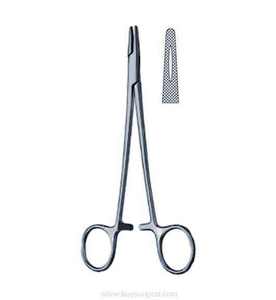 ที่จับเข็มแบบใช้ครั้งเดียวทิ้ง Mayo Hegar  คีมจับเข็ม คีมเย็บแผล สแตนเลสสตีล WARSAW MEDICAL - Product Image 3