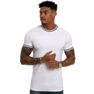 Custom 100% Cotton Mens T-shirts Oversize T Shirt Unisex Color Block Street Wear <b>Hip</b> Hop Wholesale Blank T Shirt <b>For</b> Men - Product Image 4