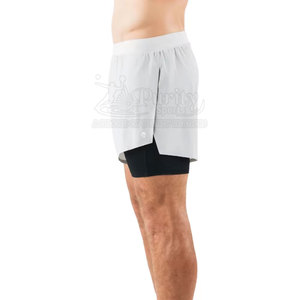กางเกงขาสั้น 2 IN 1 น้ำหนักเบา ผ้าเนื้อนุ่ม ยืดหยุ่นได้ ดีไซน์สปอร์ต สำหรับออกกำลังกาย - Product Image 5