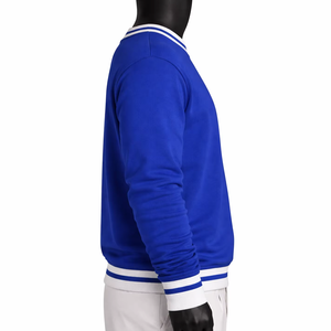 เสื้อฮู้ดผู้ชายสีน้ำเงินรอยัล แบรนด์ Phi Beta Sigma คอตั้ง ผ้าฟลีซ ทรงปกติ แบบถัก ลายพิมพ์แบบ Patchwork เป็นมิตรต่อสิ่งแวดล้อม - Product Image 3