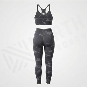 Ensemble de yoga pour femmes, imprimé sublimation, sexy, séchage rapide, vêtements de fitness, tenue de sport, équipement d'entraînement - Product Image 2