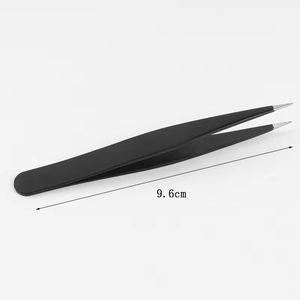 Pinzas Profesionales para Cejas de Acero Inoxidable, Ligeras, Reutilizables, con Puntas de Fibra, Seguras para la Depilación de Cejas, ANAAIF ENTERPRISES - Product Image 5