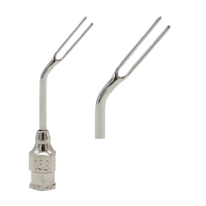 Vidaurri LASIK Irrigation Cannula Vertical 23G Ophthalmic LASIK Irrigation Instrument Corneal Flap Tool Stainless Steel - Product Image 2