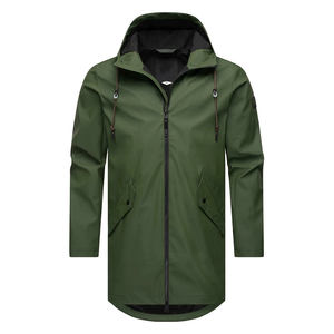 Chaqueta Cortavientos Lista para Viajar, para Hombre y Unisex, Impermeable, Diseño Ligero para Todo Clima - Product Image 1