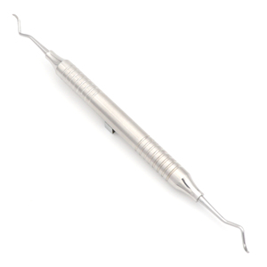 Cureta de McCall de doble punta 13/14 MTC, 10 mm, mango hueco, acero inoxidable, esterilizable, instrumentos dentales - Product Image 1