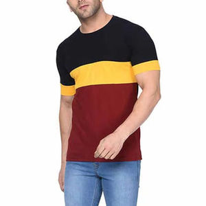 เสื้อยืดโอเวอร์ไซส์สำหรับผู้ชายไซส์ใหญ่ คุณภาพสูง ผ้าเจอร์ซีย์คอตตอน 100% สตรีทแวร์ พิมพ์ลาย ดรอปไหล่ สไตล์ลำลอง สีพื้น - Product Image 3