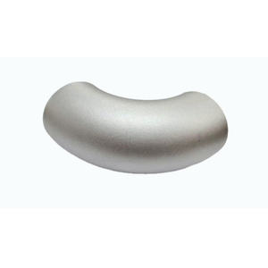 Coude à 90 degrés en acier inoxydable soudé sans soudure, à long rayon, forme de courbure à tête ronde, norme ASME B16.9 A SA403 - Product Image 3
