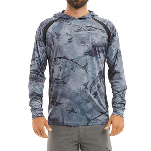 Camisa de Pesca de Alta Calidad para Hombre, de Secado Rápido, Transpirable, de Manga Larga, Diseño Personalizado - Product Image 2