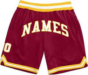 Custom Solid Sublimation Transfer Print Breathable Quick Dry High Elastic Waist <b>Shorts</b> with <b>Zipper</b> Pockets Mesh Team - Product Image 1