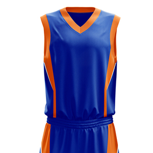 Basketball Uniform High Quality Custom Design Plus Size 100% Polyester Heat-Transfer Printing Custom Logo Custom <b>Colour</b> Summer - Product Image 3