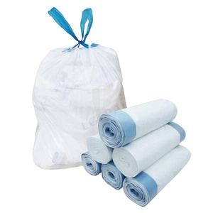 HDPE <b>Transparent</b> Drawstring <b>Bags</b> OEM Plastic Fruit and Vegetable Roll <b>Bag</b> From Manufacturer in Vietnam - Product Image 1