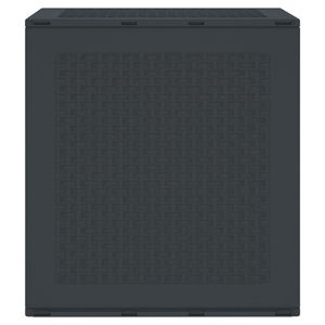 Caja de Almacenamiento de Polipropileno Antracita de 21.65 X 20.87 X 22.44 Pulgadas - Product Image 4