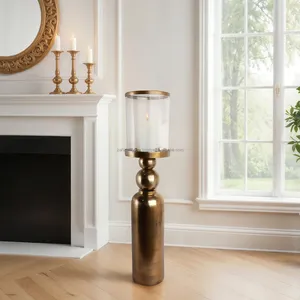 Support mural élégant pour bougies, vente en gros, support décoratif mural pour bougies, support mural de luxe fini or, Zahid Export - Product Image 1