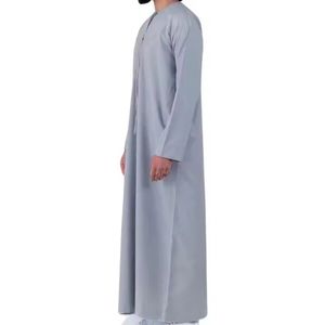 Premium Emirati Thobe Forest Luxury Kandura Traditional Arabic Wear Elegant Mens Jubba Casual Lightweight Soft Breathable Modern - Product Image 2