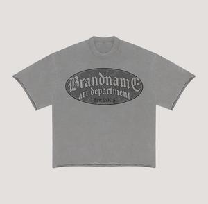 Conjunto de Verano Personalizado para Hombre con Logotipo Serigrafiado, 100% Algodón Transpirable, Camisetas Deportivas y Pantalones Cortos, 2 Piezas - Product Image 6