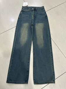 Jean évasé baggy pour femme, best-seller, dernière collection, soldes, mode été, grandes tailles pour adultes - Product Image 3