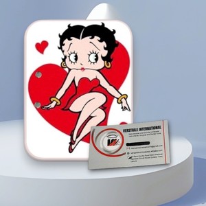 Extensiones de Pestañas Magnéticas Acrílicas Reutilizables y Ecológicas de Alta Calidad con Diseño de Flores, Mariposas, Corazones y Betty Boop, Marca Privada - Product Image 6