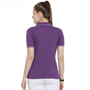 เสื้อโปโลผู้หญิง แขนสั้น ใส่สบาย ระบายอากาศได้ดี มีหลายสีและหลายขนาด สำหรับใส่ในช่วงฤดูร้อน - Product Image 5