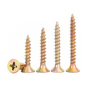 Tornillos autorroscantes para madera, para paneles de fibra, puertas de gabinetes, paneles de pared y clavado en paneles de yeso. - Product Image 1