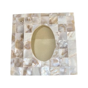 Handmade Wooden Tissue Box with Mother of Pearl Inlay for Home Decor - Product Image 3