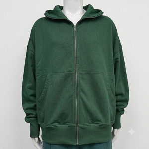 Sudadera con Capucha Ligera para Hombre, Estilo Deportivo, con Cierre Completo, para Gimnasio, Entrenamiento, Uso Diario - Product Image 2