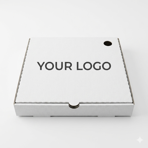 Caja de Papel Plegable Personalizada para Pizza, para Entrega de Alimentos, Empaque para Llevar, Impresión a 5 Colores, Fabricación al por Mayor OEM - Product Image 3