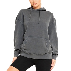 Sudaderas con capucha y sudaderas con lentejuelas bordadas en 3D con logotipo personalizado de gran tamaño para mujer - Product Image 4