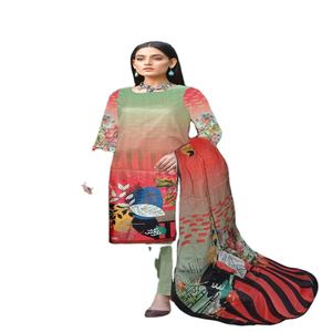 Designer Faisalabad coton/pelouse Shalwar Kameez robe d'été de style pakistanais pour les femmes pour les mariages indiens - Product Image 1