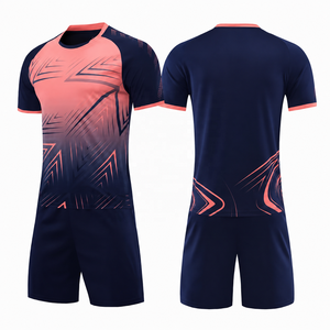Custom Men's White Sublimated <b>Volleyball</b> Jersey & Shorts <b>Set</b> Crew Neck Short Sleeve Moisture Wicking Athletic Fit Adult Sports - Product Image 3