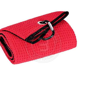 Serviette de golf en tissu gaufré de haute qualité, séchage rapide, design léger, pour usage extérieur et entretien - Product Image 4
