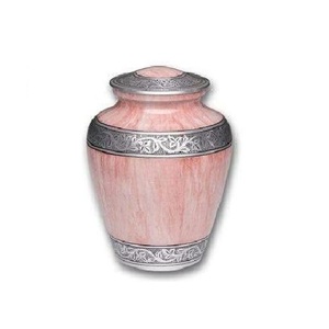 Urna de Cremación de Metal Grabada con Diseño Personalizado, Acabado Rosa, Urna/Frasco para Guardar Cenizas de Adultos, Urna Americana para Recuerdos de Seres Queridos - Product Image 1