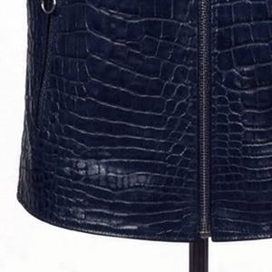 Fashionable Zipper Pockets Front Logo Hooded Stand Collar Custom Pu <b>Leather</b> <b>Jackets</b> Breathable Windproof for Men - Product Image 6