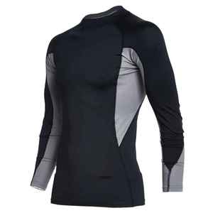Camiseta de Manga Larga con Diseño Moderno y Logotipo Sublimado, de Secado Rápido, Transpirable, Lavada, 100% Poliéster, para Hombre - Product Image 3
