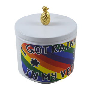 Pots de rangement en métal sur le thème LGBTQ, plusieurs finitions, contenants pour ustensiles de cuisine, pour un stockage alimentaire hautement efficace, utilisation dans les hôtels et les restaurants - Product Image 3