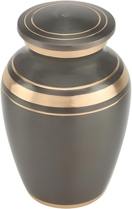 Decorative Stainless Steel Modern Eco-Friendly Pet Cremation Urns for <b>Dog</b> <b>Ashes</b> Small Funeral Supplies Wholesale - Product Image 4