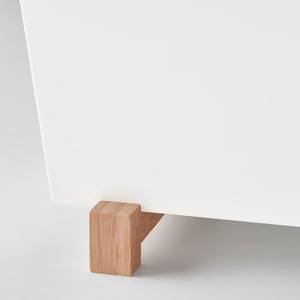 Maceta de Plástico Blanca con Orificio de Drenaje, Diseño Rústico Ecológico, 32x15 cm (12x6) - Product Image 4