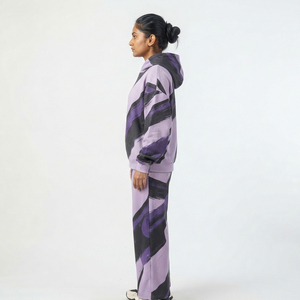 Ensemble de survêtement ample à capuche pour femme, coupe décontractée, épaules tombantes, pantalon et sweat à capuche, tenue décontractée d'hiver, survêtement oversize - Product Image 3