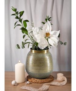 Elegante Florero de Metal para Mesa, Decoración Moderna para el Hogar, Adorno de Lujo para Salas de Estar y Comedor - Product Image 4