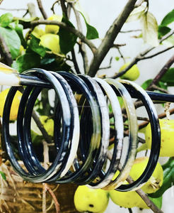 High Quality Buffalo Horn Cuff <b>Bracelet</b> for Women Feng Shui and <b>Love</b> Style Carved Bangles - Product Image 2