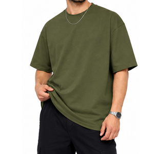 Premium Formal Oversized T-<b>Shirts</b> Custom Printed <b>Silk</b> Screen Cotton T-<b>Shirt</b> for <b>Men</b> Women OEM ODM High Quality Eco-Friendly - Product Image 4