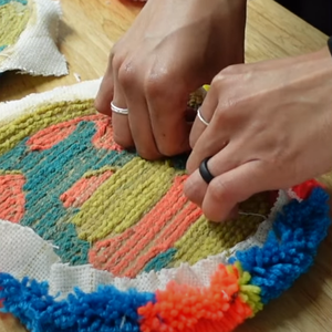 2 in 1 <strong>Rug</strong> Gun Cut Pile <strong>Hand</strong> Tufting Gun Machine, Cobble Tufting Machine for <strong>Rug</strong> - Product Image 5