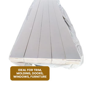 Eco-friendly White Primed Finger-Joint <b>Timber</b> High Durability Rubber Wood for Various Woodworking Construction Projects - Product Image 6